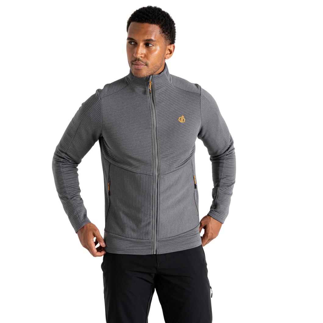 Dare 2B Men's Airising Midlayer Full Zip Fleece (Granite Grey)