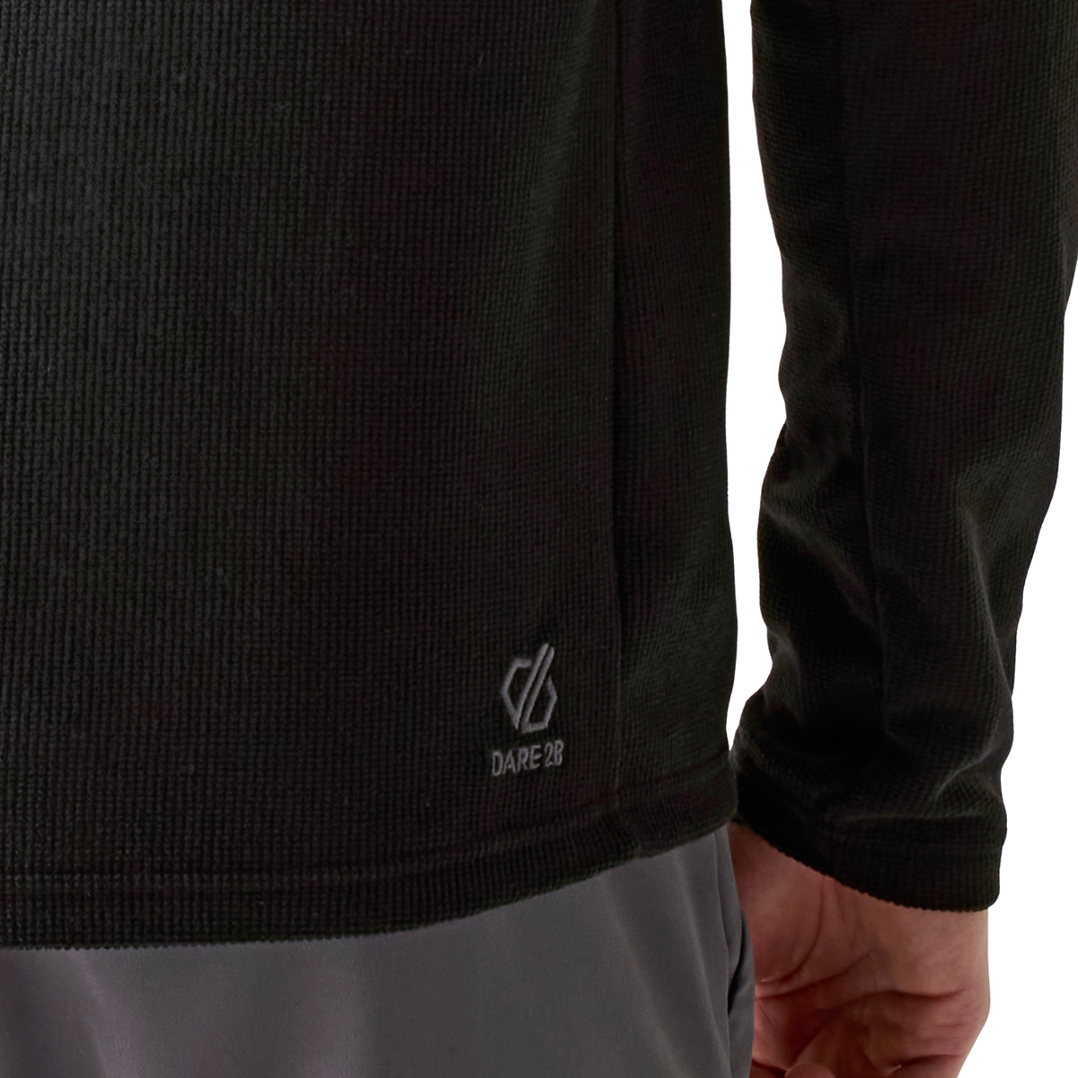 Dare 2B Men's Airising UPF50 Full Zip Fleece (Black)