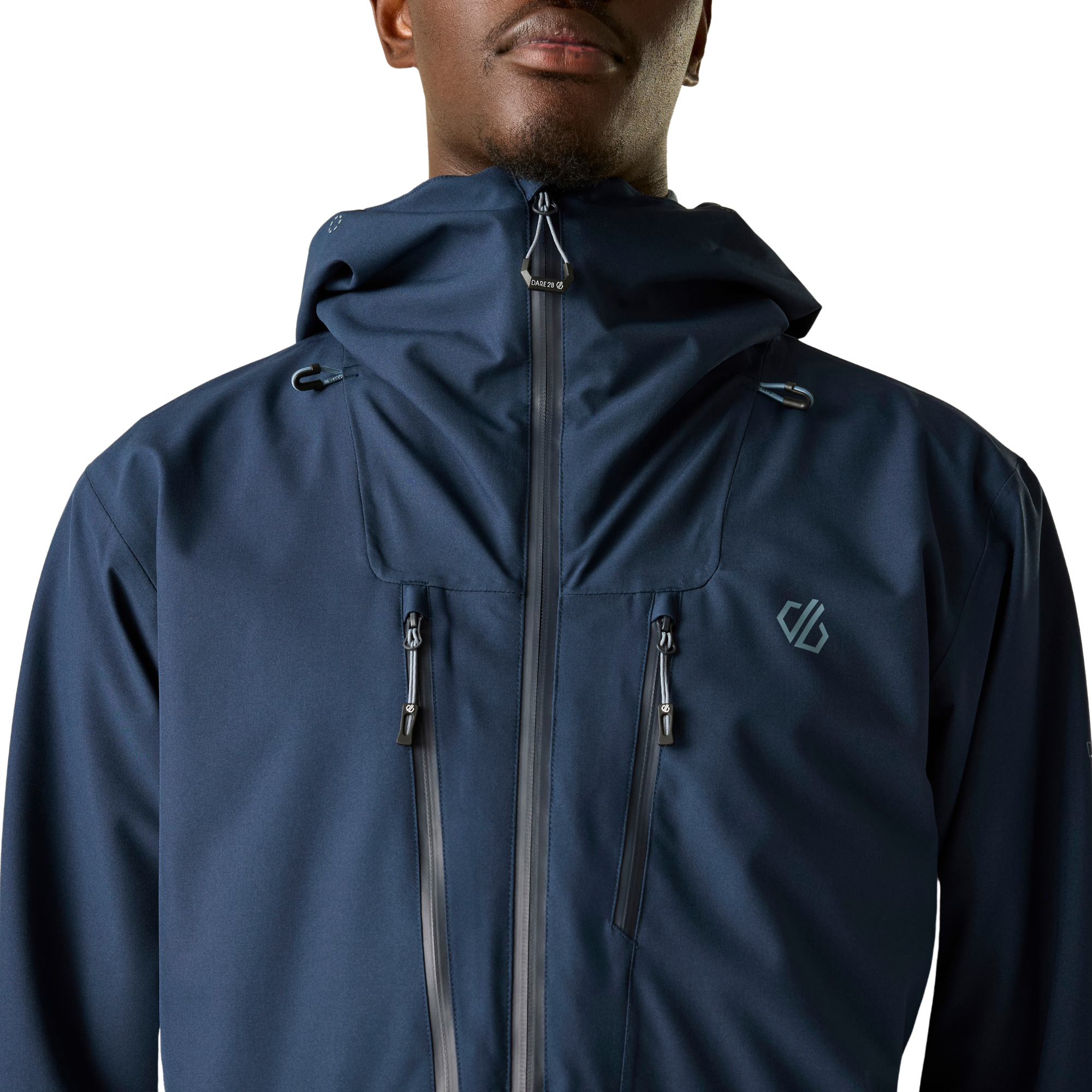 Dare 2B Men's Arising IV Waterproof Jacket (Navy/Mercury)