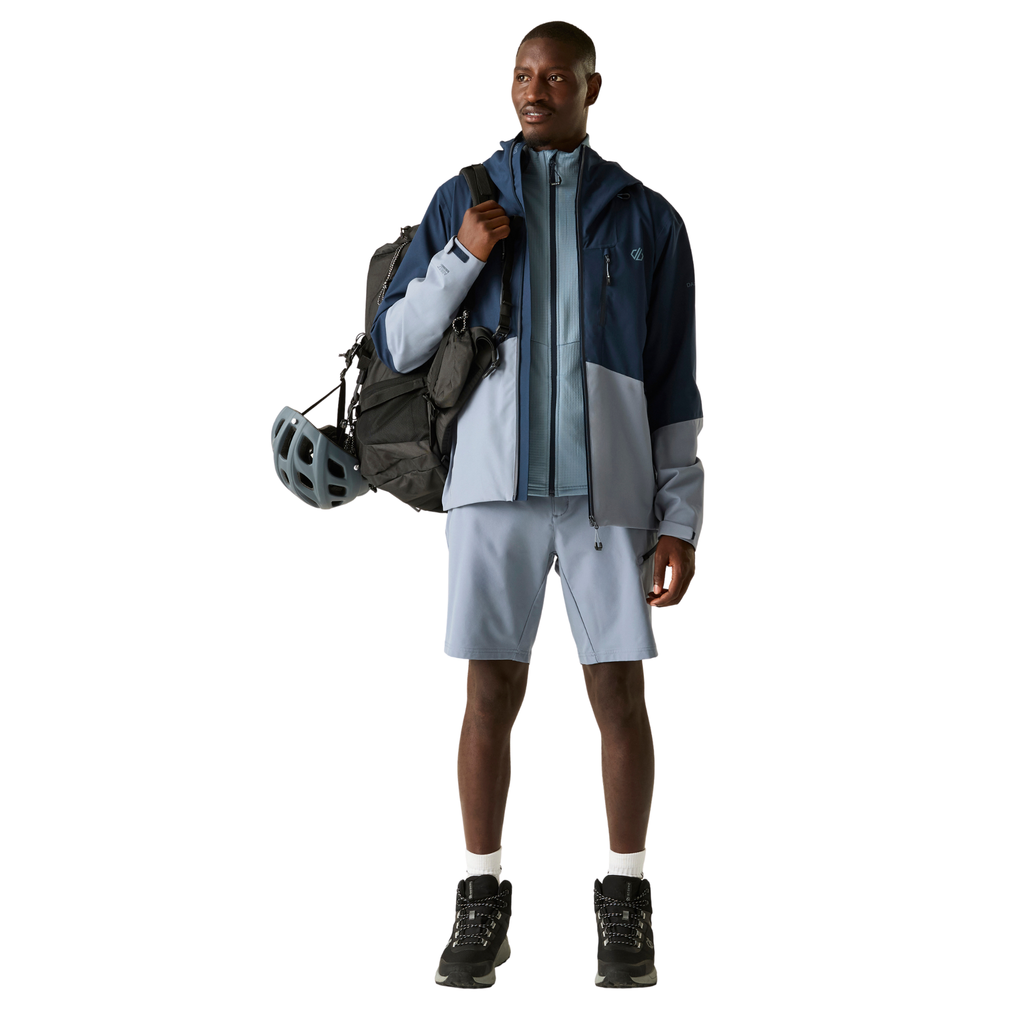 Dare 2B Men's Arising IV Waterproof Jacket (Navy/Mercury)