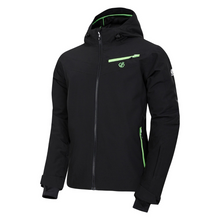 Load image into Gallery viewer, Dare 2B Men&#39;s Eagle II Waterproof Insulated Ski Jacket (Black/Green Flash)
