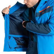 Load image into Gallery viewer, Dare 2B Men&#39;s Eagle II Waterproof Insulated Ski Jacket (Moonlight Denim/Blue)
