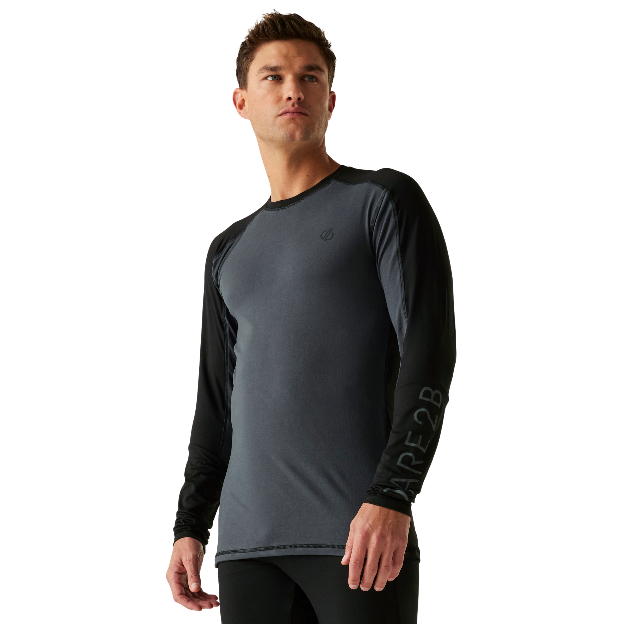 Dare 2B Men's Exchange IV Base Layer Set (Black/Ebony)