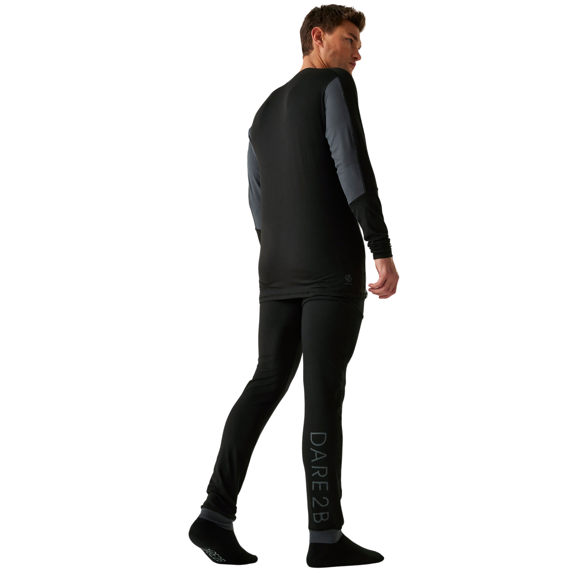 Dare 2B Men's Exchange IV Base Layer Set (Black/Ebony)