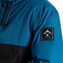 Load image into Gallery viewer, Dare 2B Men&#39;s Freeride Overhhead Waterproof Insulated Jacket (Kingfisher Blue/Black)
