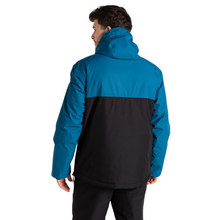 Load image into Gallery viewer, Dare 2B Men&#39;s Freeride Overhhead Waterproof Insulated Jacket (Kingfisher Blue/Black)
