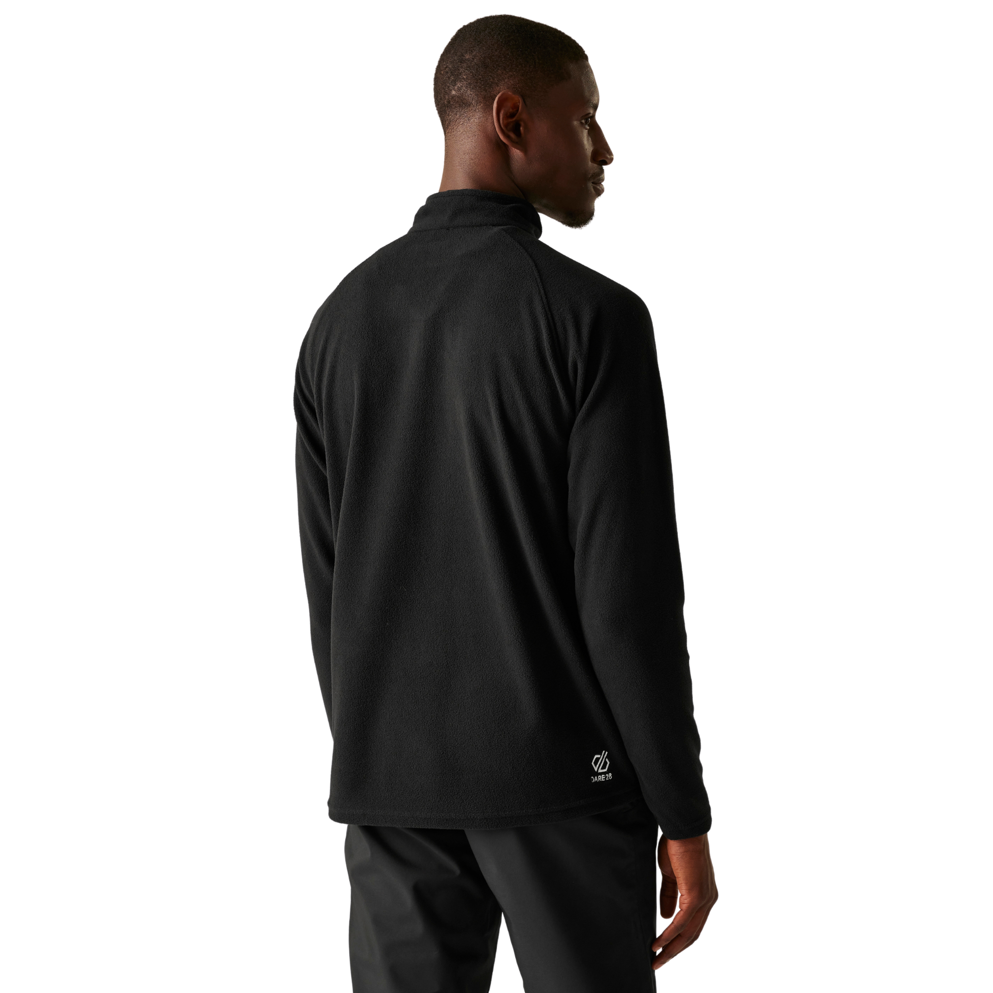 Dare 2B Men's Freethink II Quarter Zip Fleece Top (Black)