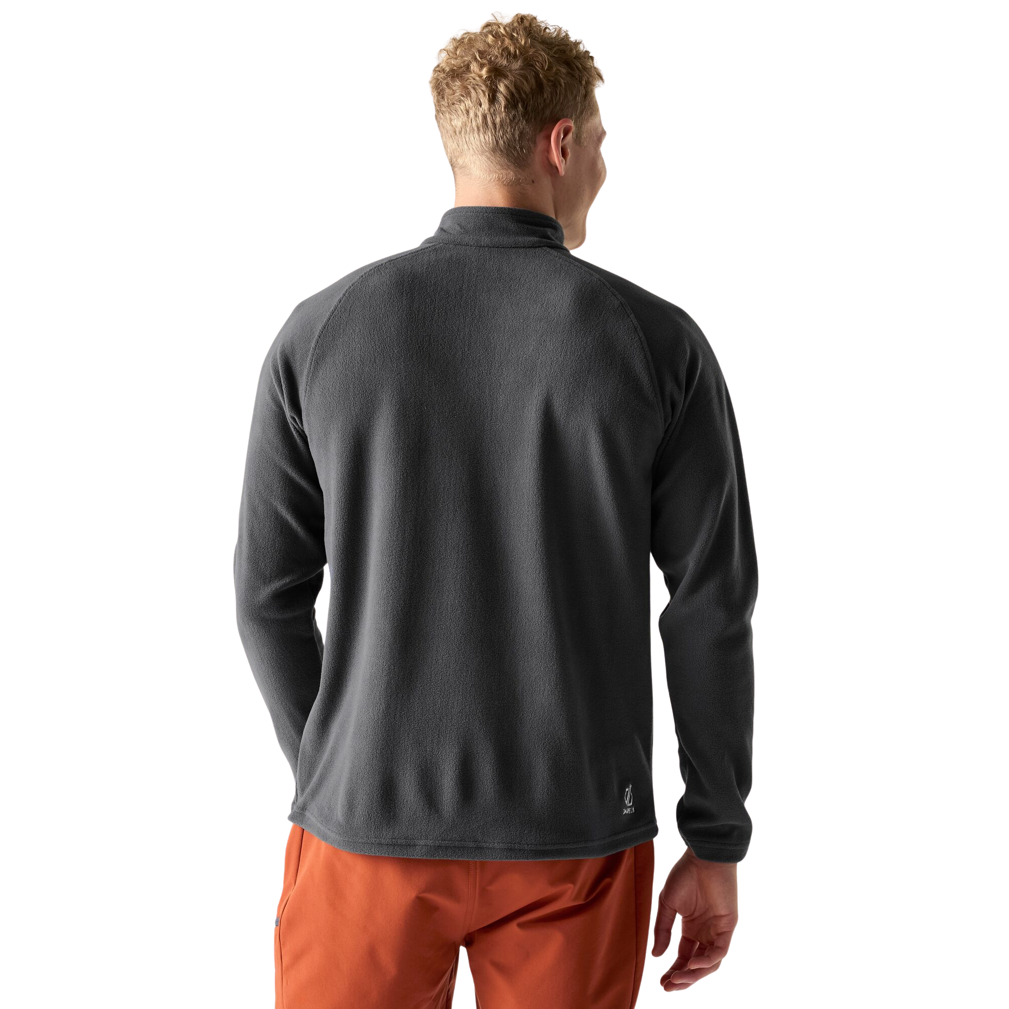 Dare 2B Men's Freethink II Quarter Zip Fleece Top (Ebony Grey)