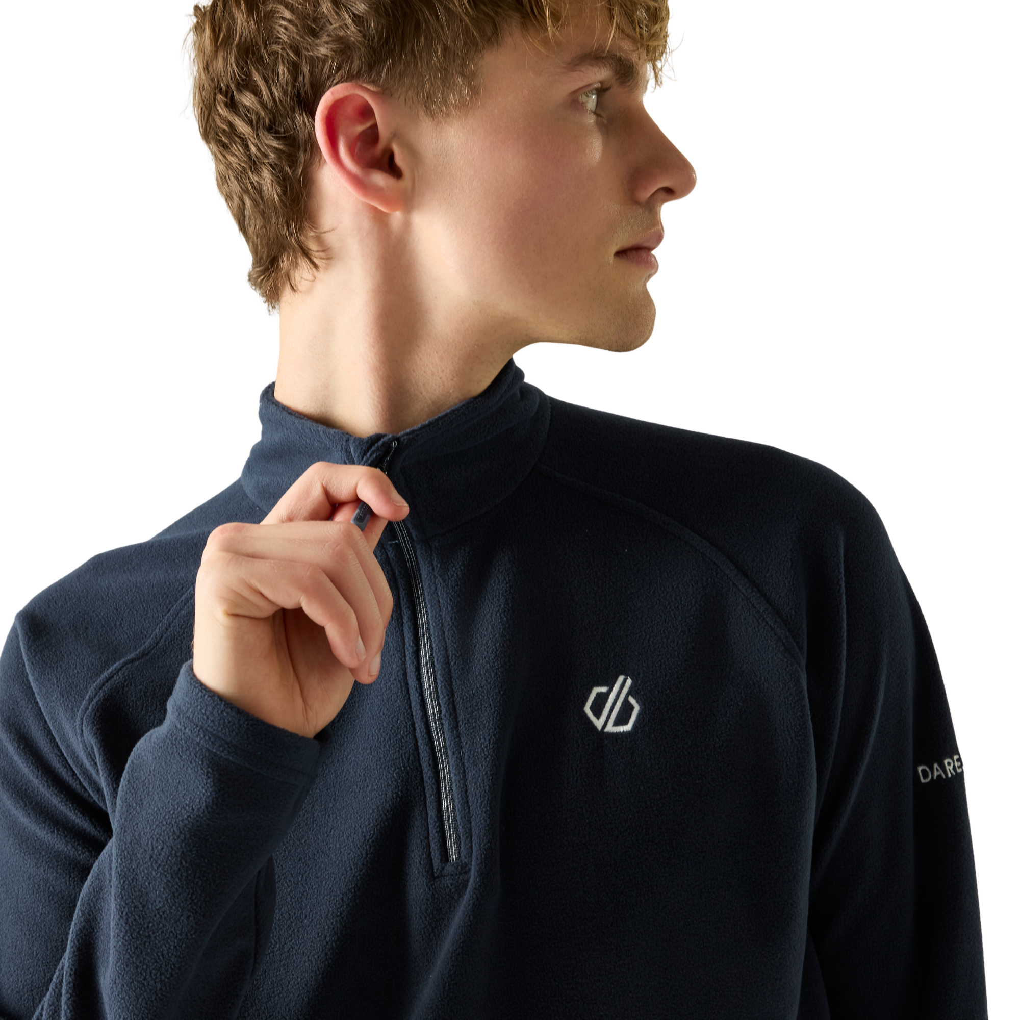Dare 2B Men's Freethink II Quarter Zip Fleece Top (Navy)