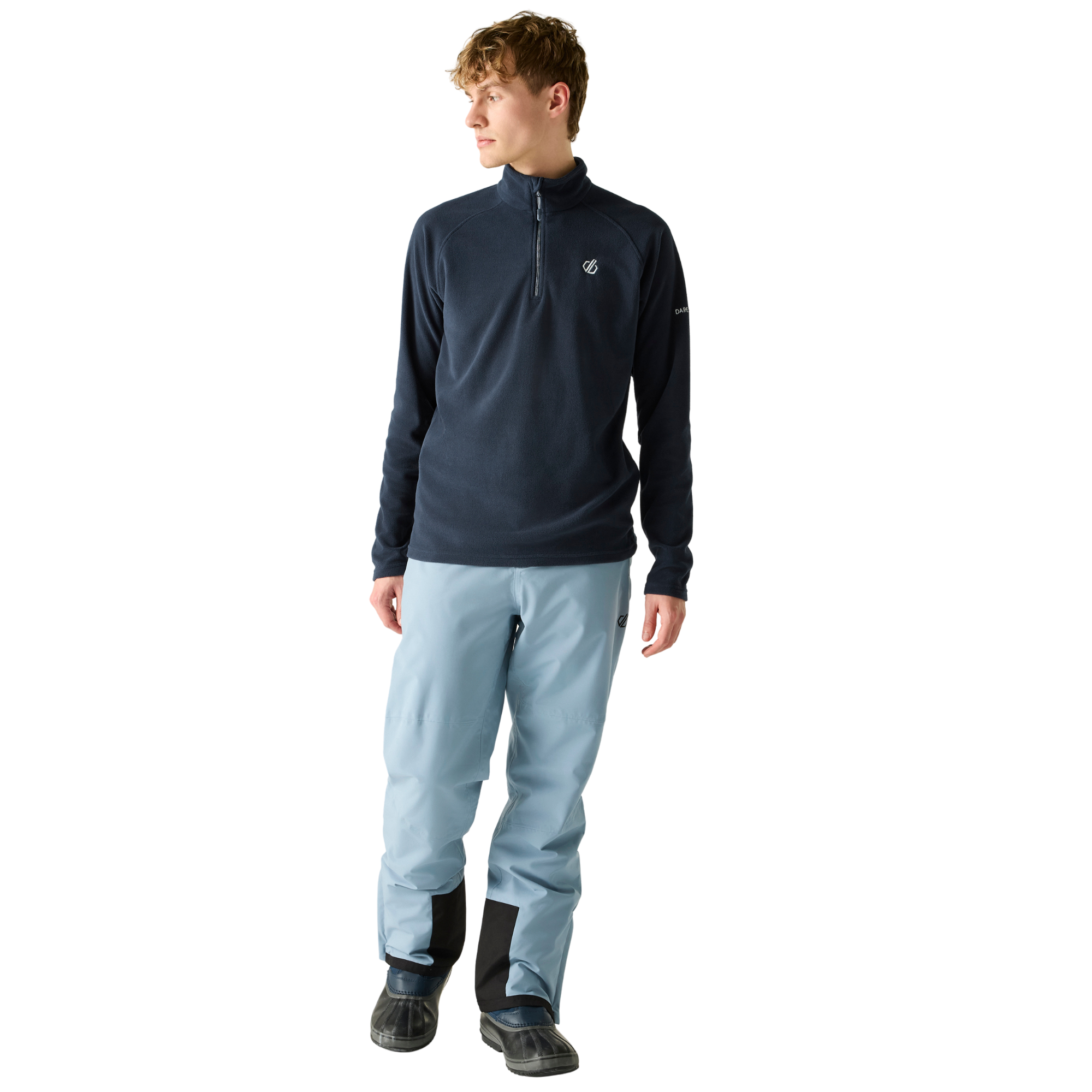 Dare 2B Men's Freethink II Quarter Zip Fleece Top (Navy)