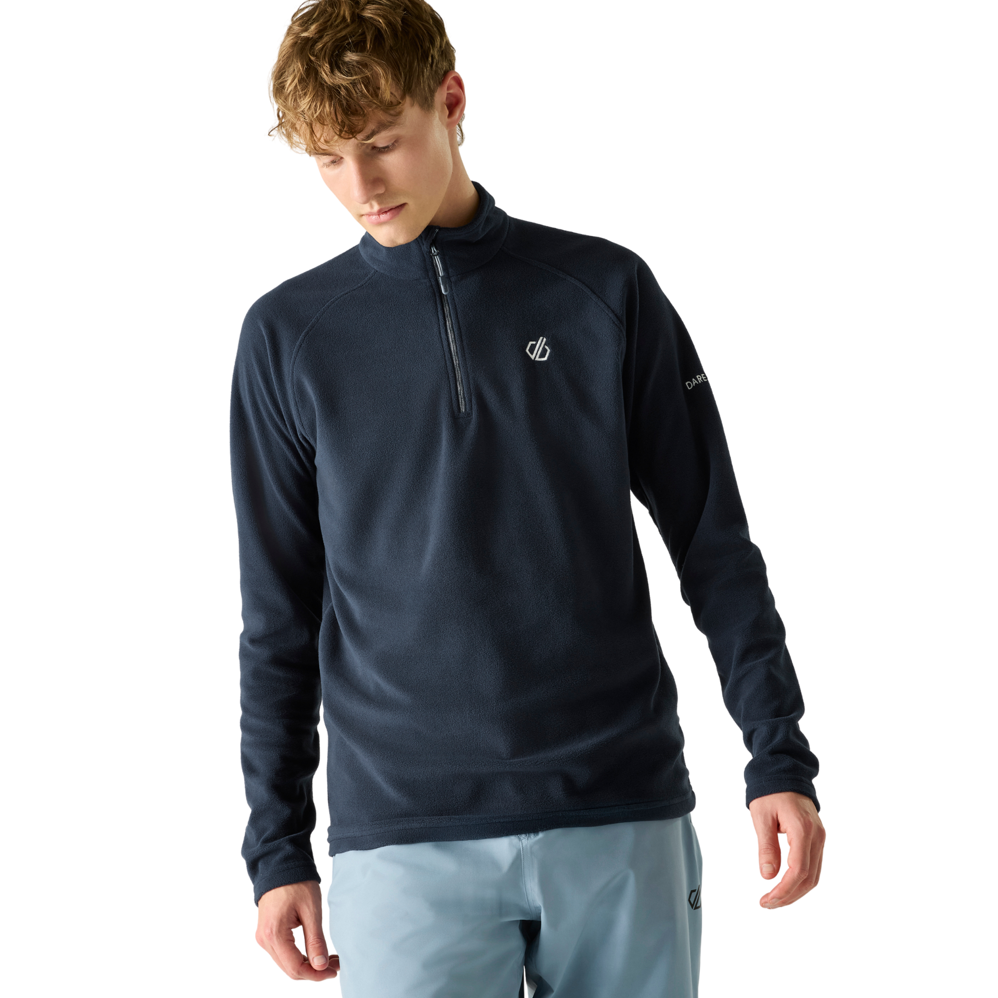 Dare 2B Men's Freethink II Quarter Zip Fleece Top (Navy)