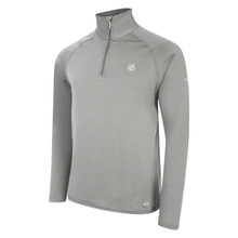 Load image into Gallery viewer, Dare 2B Men&#39;s Fuse Up II Core Stretch UPF50 Quarter Zip Fleece Top (Ash Grey Marl)
