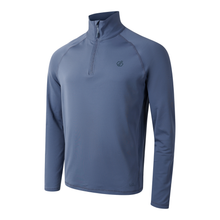 Load image into Gallery viewer, Dare 2B Men&#39;s Fuse Up II Core Stretch UPF50 Quarter Zip Fleece Top (Blue Indigo)
