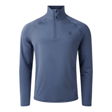 Load image into Gallery viewer, Dare 2B Men&#39;s Fuse Up II Core Stretch UPF50 Quarter Zip Fleece Top (Blue Indigo)
