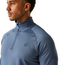 Load image into Gallery viewer, Dare 2B Men&#39;s Fuse Up II Core Stretch UPF50 Quarter Zip Fleece Top (Blue Indigo)
