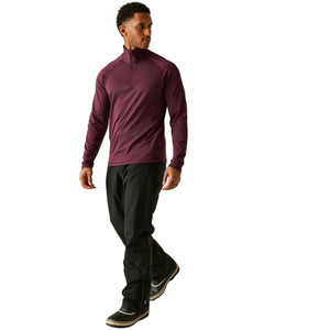 Dare 2B Men's Fuse Up II Core Stretch UPF50 Quarter Zip Fleece Top (Fig)
