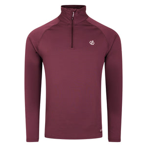 Dare 2B Men's Fuse Up II Core Stretch UPF50 Quarter Zip Fleece Top (Fig)