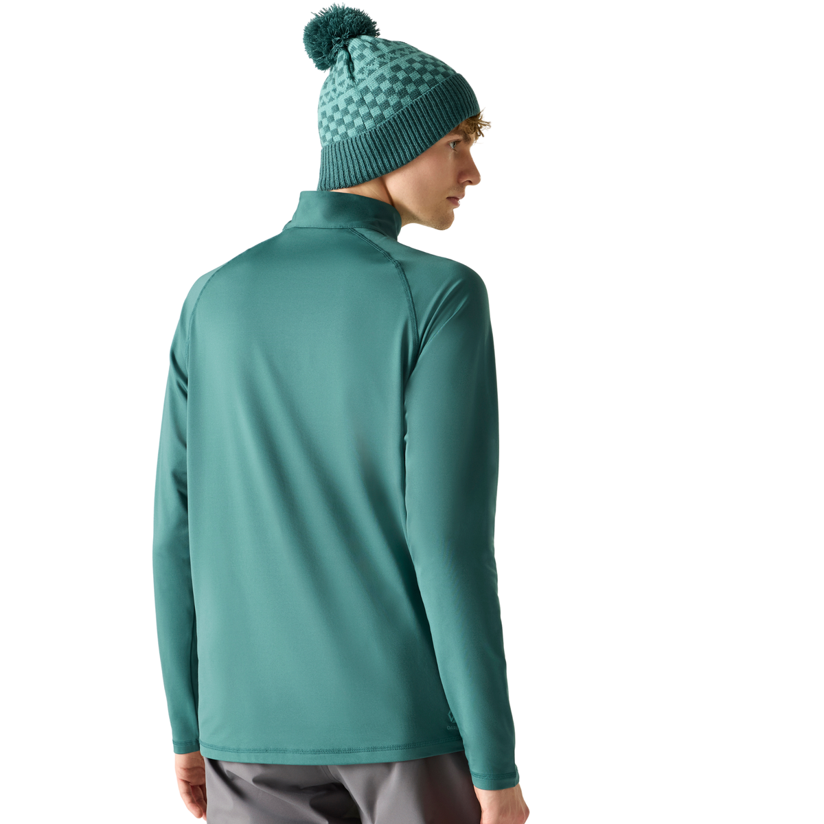 Dare 2B Men's Fuse Up II Core Stretch Quarter Zip Fleece Top Mediterranea ZM7 DML452