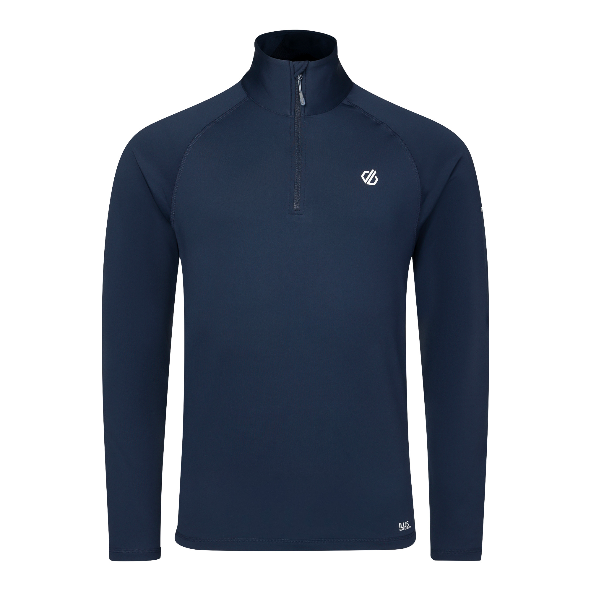 Dare 2B Men's Fuse Up II Core Stretch Quarter Zip Fleece Top Navy 081 DML452