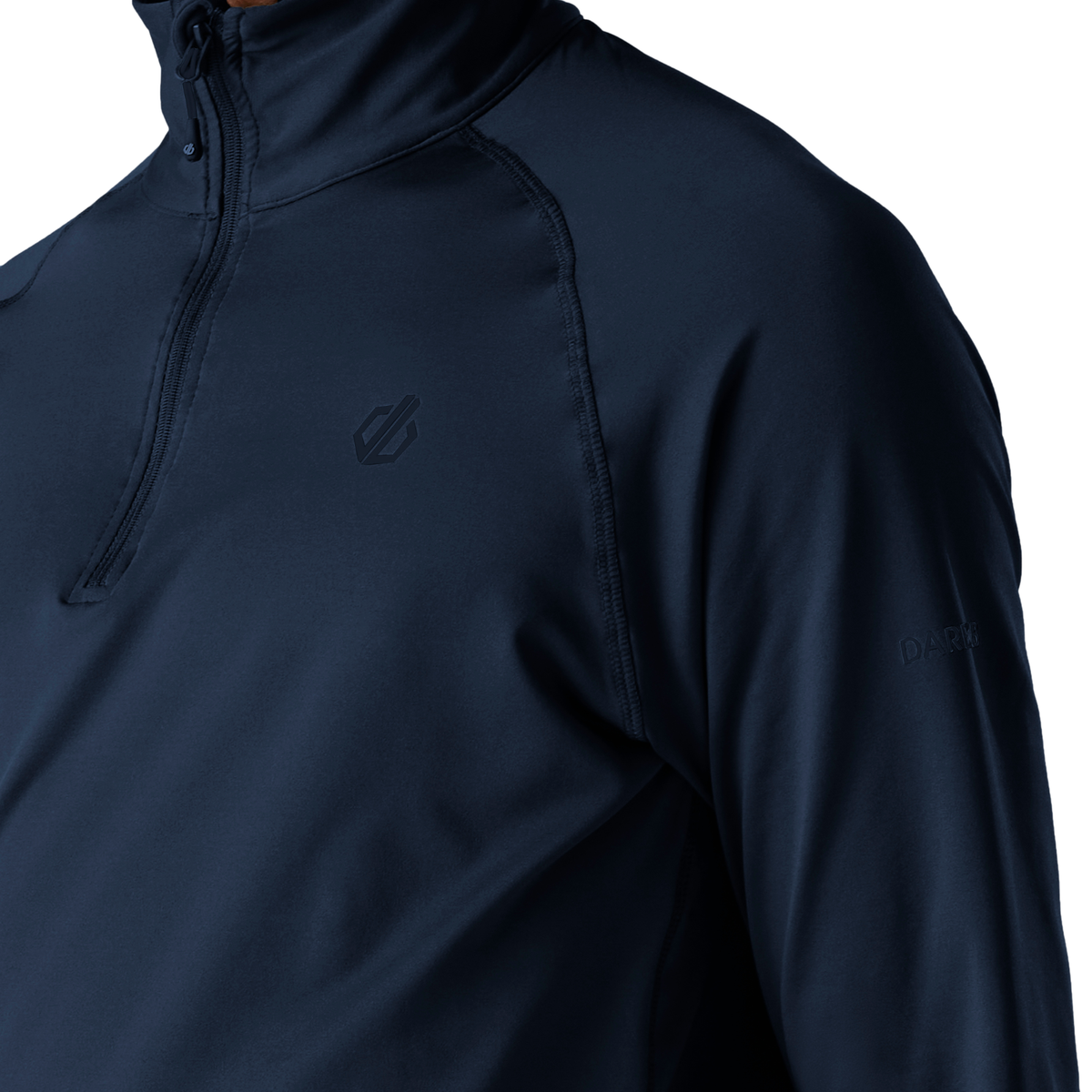 Dare 2B Men's Fuse Up II Core Stretch Quarter Zip Fleece Top Navy 081 DML452