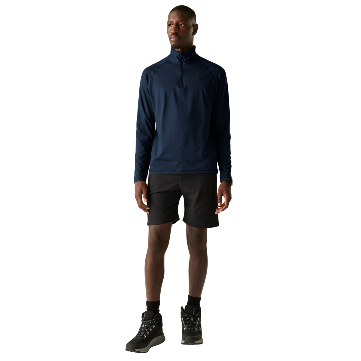Dare 2B Men's Fuse Up II Core Stretch Quarter Zip Fleece Top Navy 081 DML452
