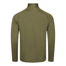 Load image into Gallery viewer, Dare 2B Men&#39;s Fuse Up II Core Stretch UPF50 Quarter Zip Fleece Top (Olive Green)
