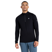 Load image into Gallery viewer, Dare 2B Men&#39;s Fuse Up II Core Stretch UPF 50 Quarter Zip Fleece (Black)
