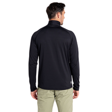 Load image into Gallery viewer, Dare 2B Men&#39;s Fuse Up II Core Stretch UPF 50 Quarter Zip Fleece (Black)
