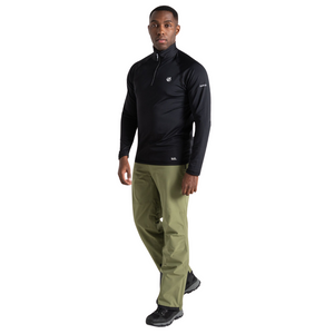 Dare 2B Men's Fuse Up II Core Stretch UPF 50 Quarter Zip Fleece (Black)