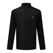 Load image into Gallery viewer, Dare 2B Men's Power Up IV Jersey UPF50 Quarter Zip Fleece Top (Black)
