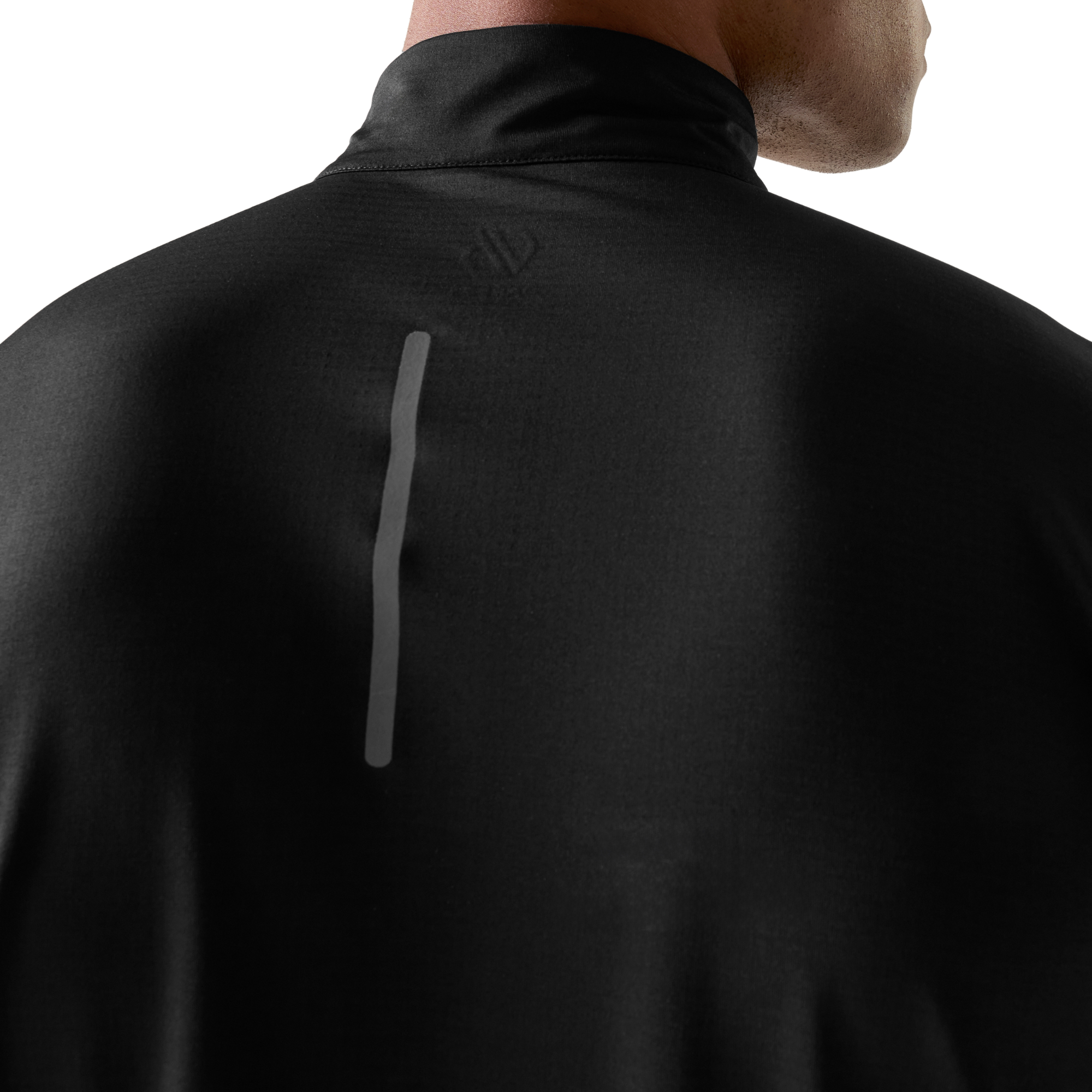 Dare 2B Men's Power Up IV Jersey UPF50 Quarter Zip Fleece Top (Black)