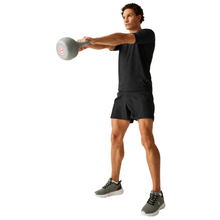 Load image into Gallery viewer, Dare 2B Men&#39;s Power Up Short Sleeve Technical Tee (Black Marl)
