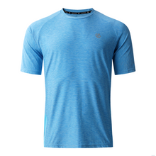 Load image into Gallery viewer, Dare 2B Men&#39;s Power Up Short Sleeve Technical Tee (Heritage Blue Marl)
