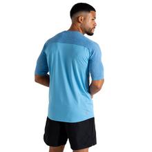 Load image into Gallery viewer, Dare 2B Men&#39;s Power Up Short Sleeve Technical Tee (Heritage Blue Marl)
