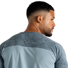Load image into Gallery viewer, Dare 2B Men&#39;s Power Up Short Sleeve Technical Tee (Lead Grey Marl)
