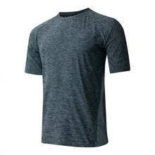Load image into Gallery viewer, Dare 2B Men&#39;s Power Up Short Sleeve Technical Tee (Lead Grey Marl)

