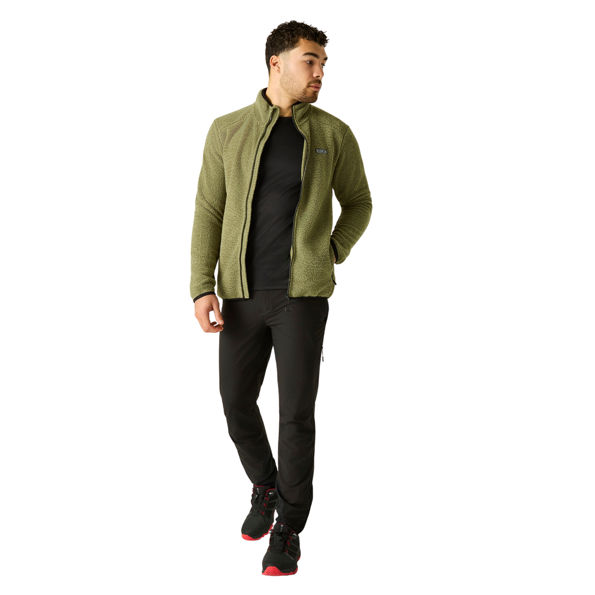 Dare 2B Men's Switch Out Full Zip Fleece Martini Olive 0GH DMA753