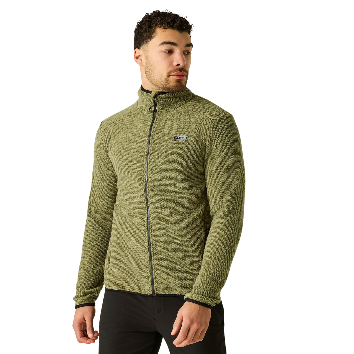 Dare 2B Men's Switch Out Full Zip Fleece Martini Olive 0GH DMA753