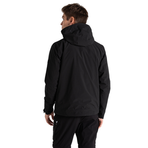 Dare 2B Men's Switch Out II Hooded Waterproof Jacket (Black)