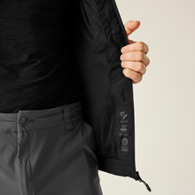 Load image into Gallery viewer, Dare 2B Men&#39;s Switch Out II Hooded Waterproof Jacket (Black)
