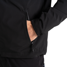 Load image into Gallery viewer, Dare 2B Men&#39;s Switch Out II Hooded Waterproof Jacket (Black)
