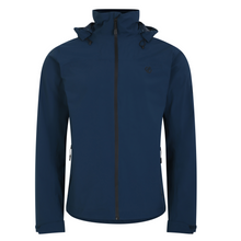 Load image into Gallery viewer, Dare 2B Men&#39;s Switch Out II Hooded Waterproof Jacket (Moonlight Denim)
