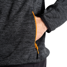 Load image into Gallery viewer, Dare 2B Men&#39;s Torrek Full Zip Fleece (Black/Desert Sun)
