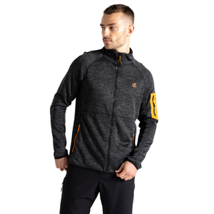 Dare 2B Men's Torrek Full Zip Fleece (Black/Desert Sun)