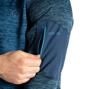 Dare 2B Men's Torrek Full Zip Fleece (Moonlight Denim/Bluesteel)