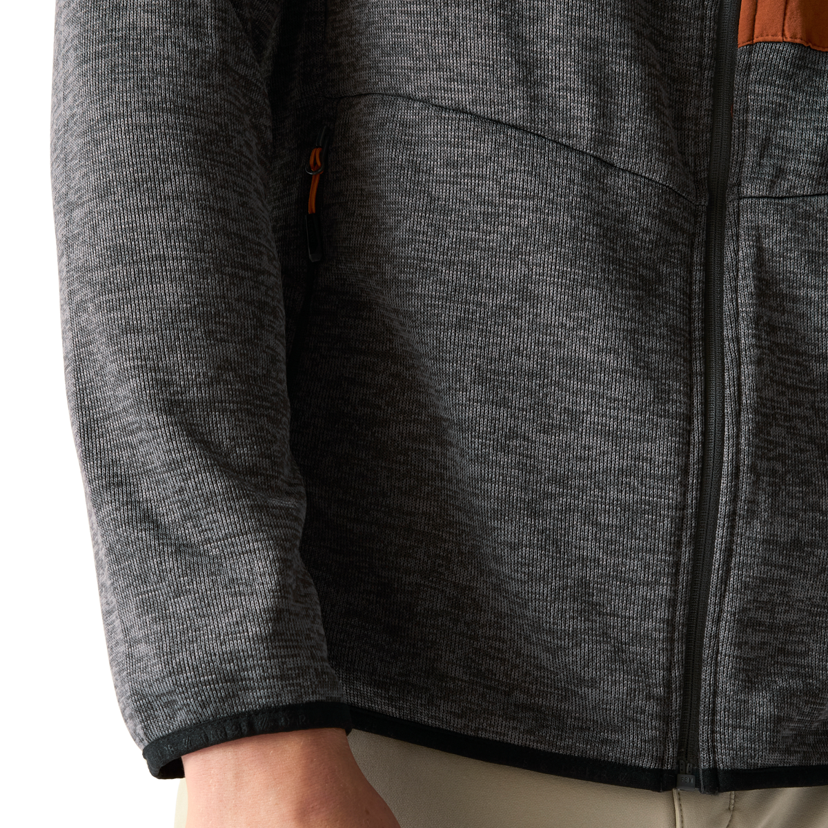 Dare 2B Men's Torrek II UPF50 Full Zip Fleece (Magnet/Arabian Spice)