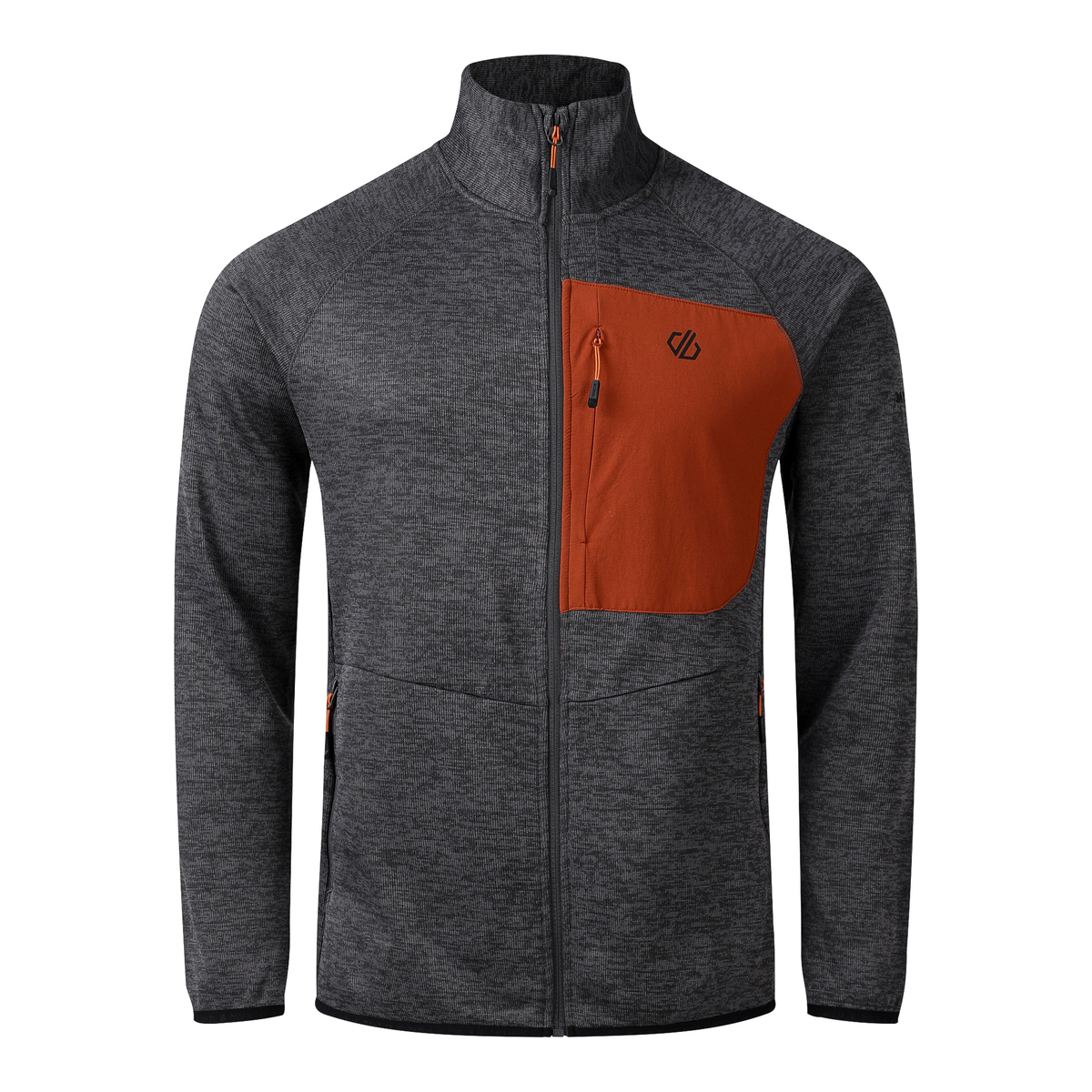 Dare 2B Men's Torrek II UPF50 Full Zip Fleece (Magnet/Arabian Spice)