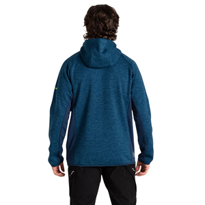 Dare 2B Men's Torrek Mountain Pro Midlayer Full Zip Hooded Fleece (Kingfisher Blue/Moonlight Denim)