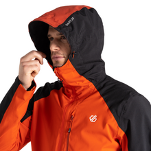 Load image into Gallery viewer, Dare 2B Men&#39;s Torrek Mountain Waterproof Jacket (Cinnamon/Black)
