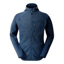 Load image into Gallery viewer, Dare 2B Men&#39;s Torrek Pro Hooded Midlayer Full Zip Fleece (Moonlight Denim)

